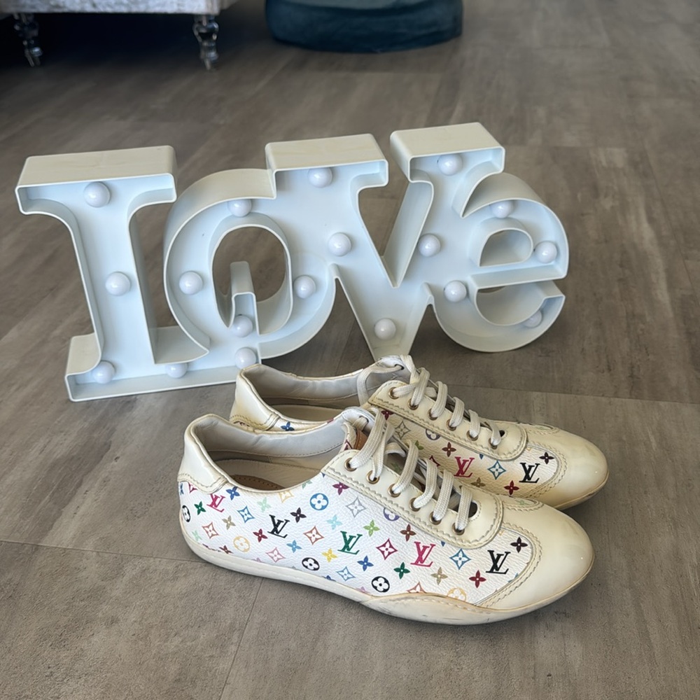 Louis Vuitton Multicolor Monogram Sneakers